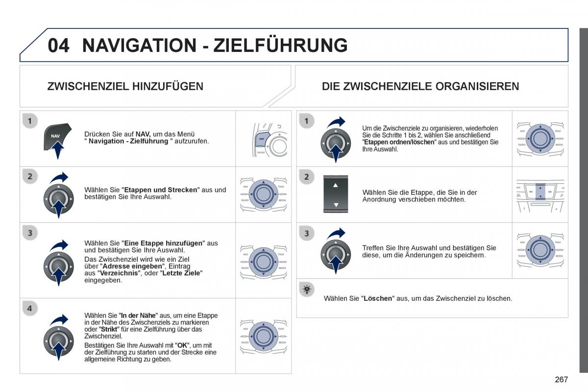 Peugeot 508 Handbuch / page 269