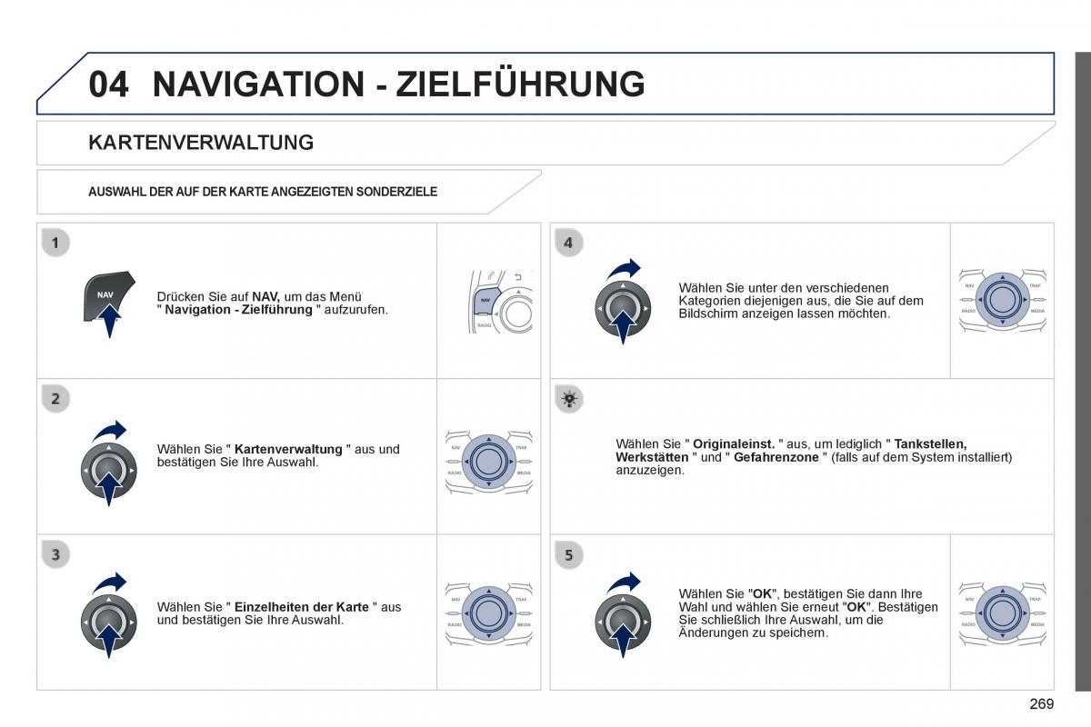 Peugeot 508 Handbuch / page 271