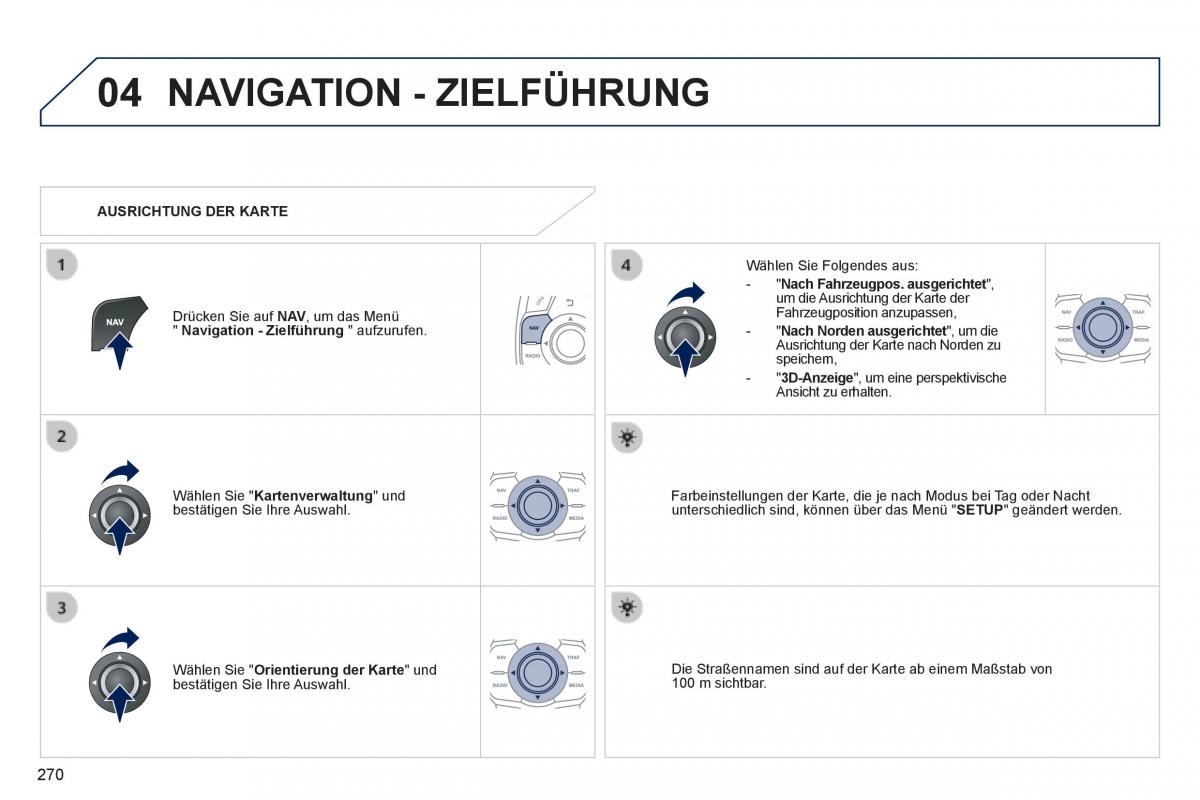 Peugeot 508 Handbuch / page 272