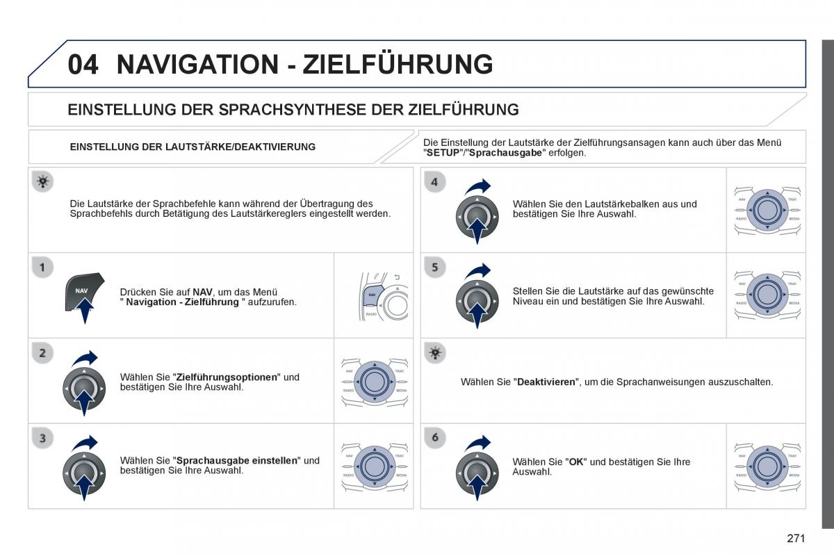 Peugeot 508 Handbuch / page 273