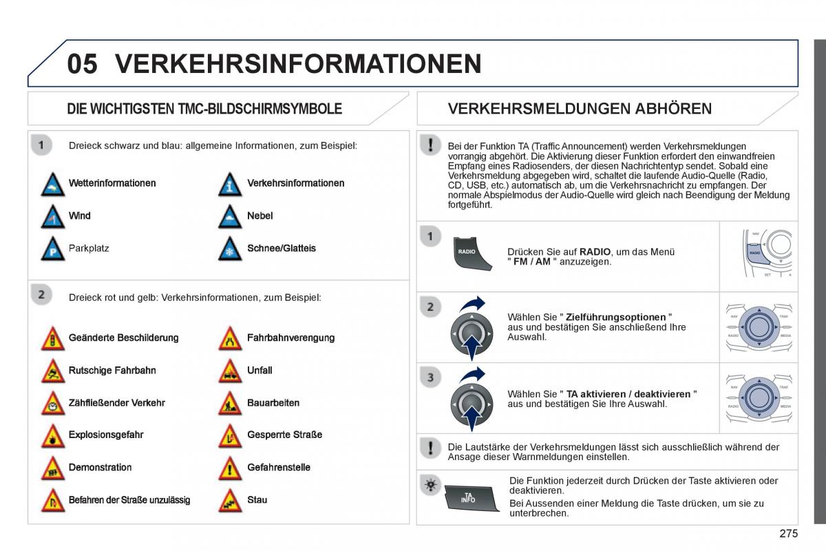 Peugeot 508 Handbuch / page 277