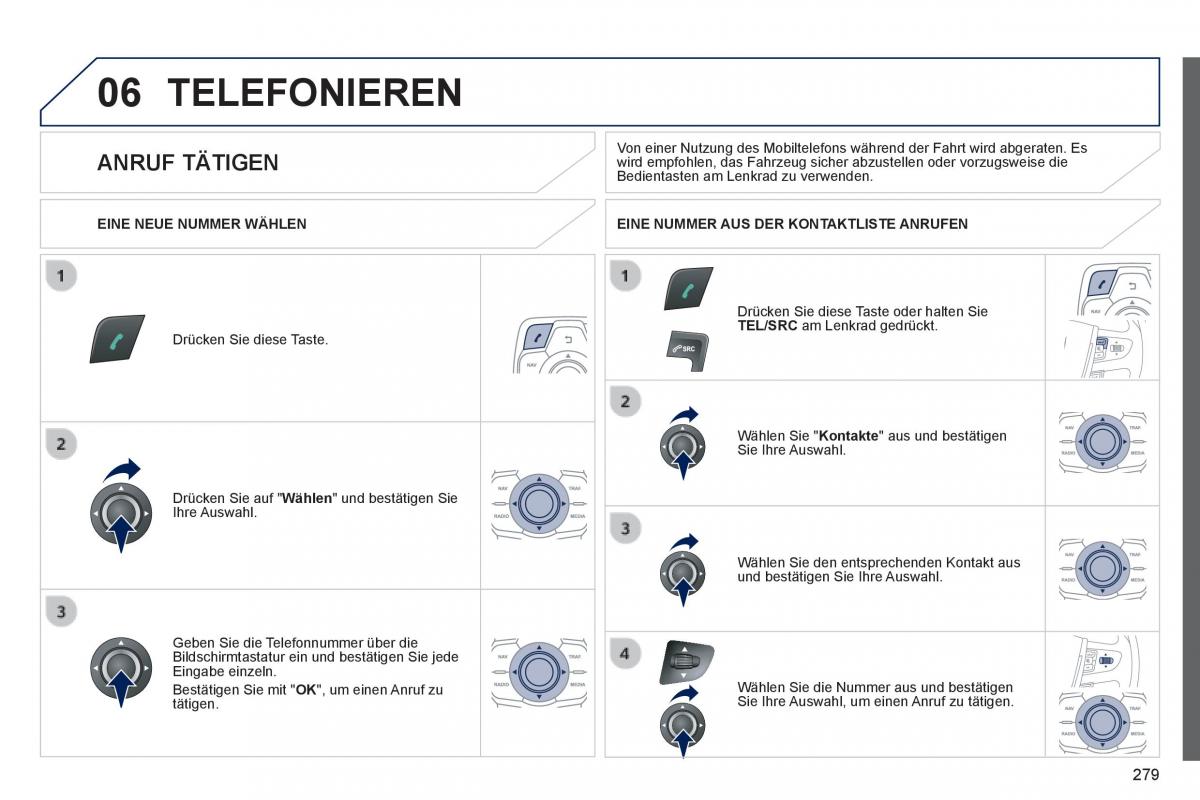 Peugeot 508 Handbuch / page 281