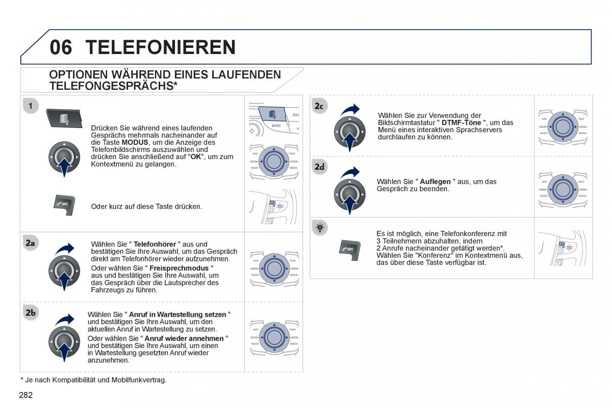 Peugeot 508 Handbuch / page 284