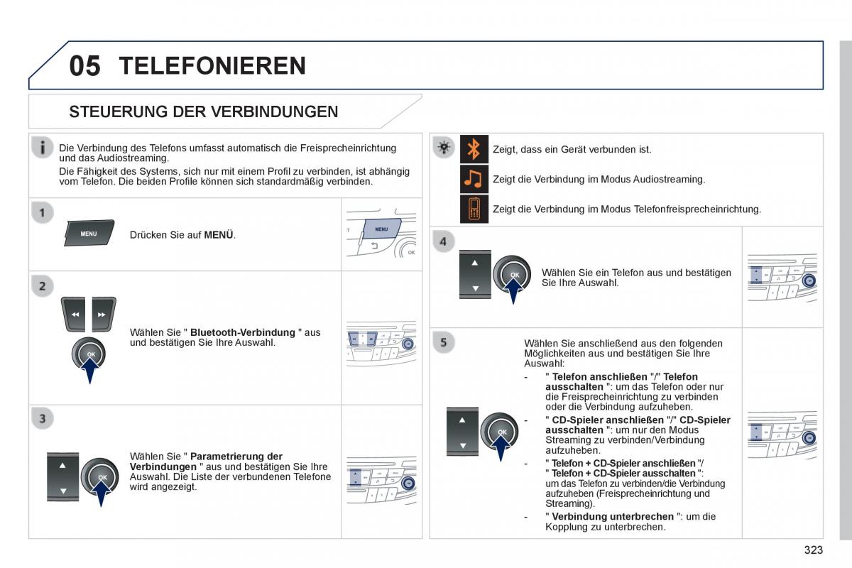 Peugeot 508 Handbuch / page 325