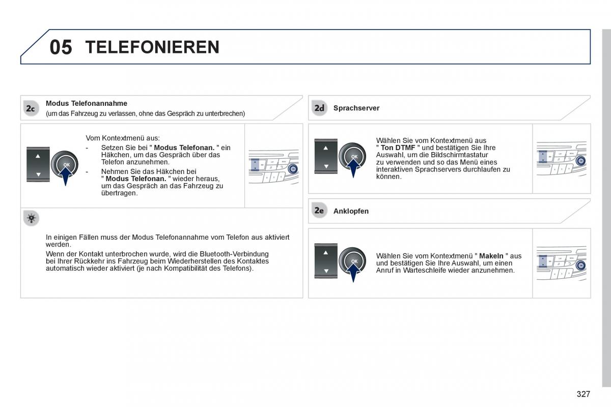 Peugeot 508 Handbuch / page 329