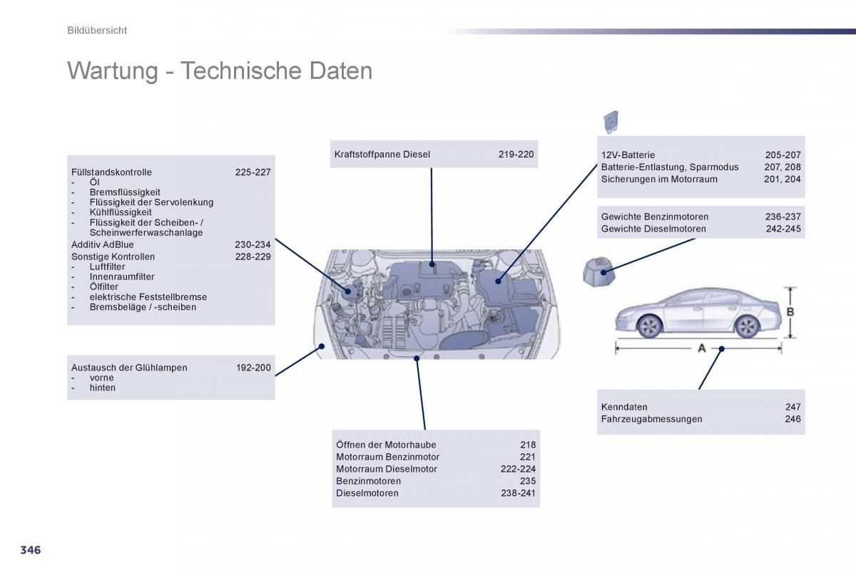 Peugeot 508 Handbuch / page 348