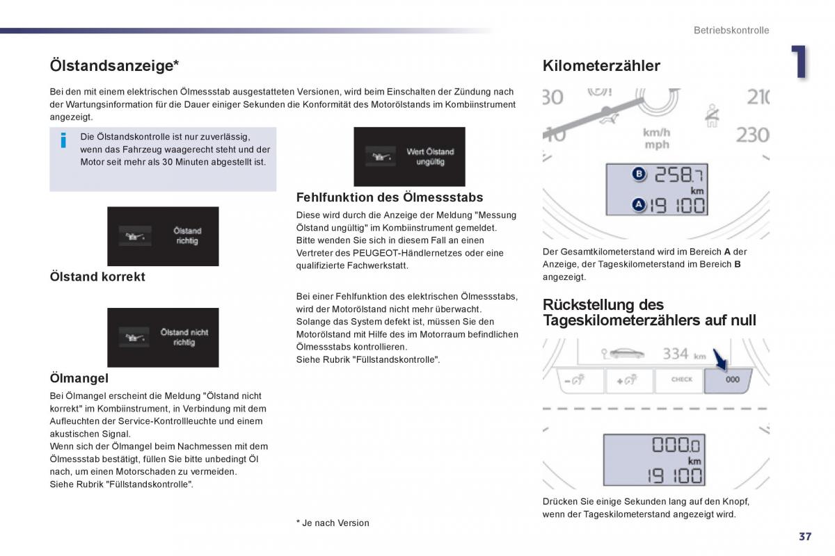 Peugeot 508 Handbuch / page 39