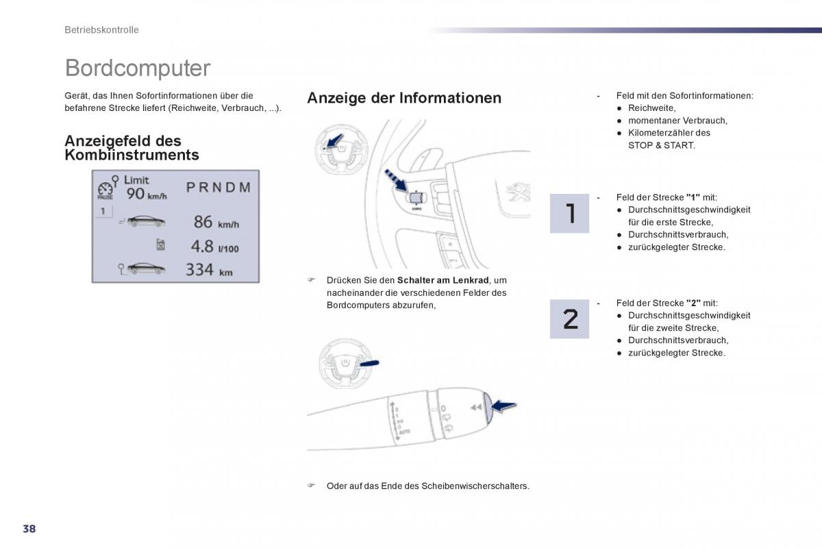 Peugeot 508 Handbuch / page 40