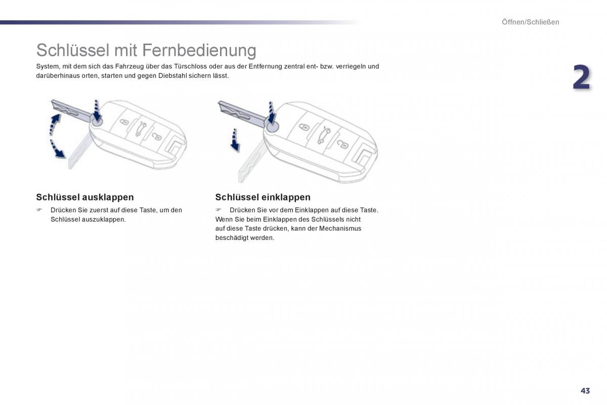 Peugeot 508 Handbuch / page 45