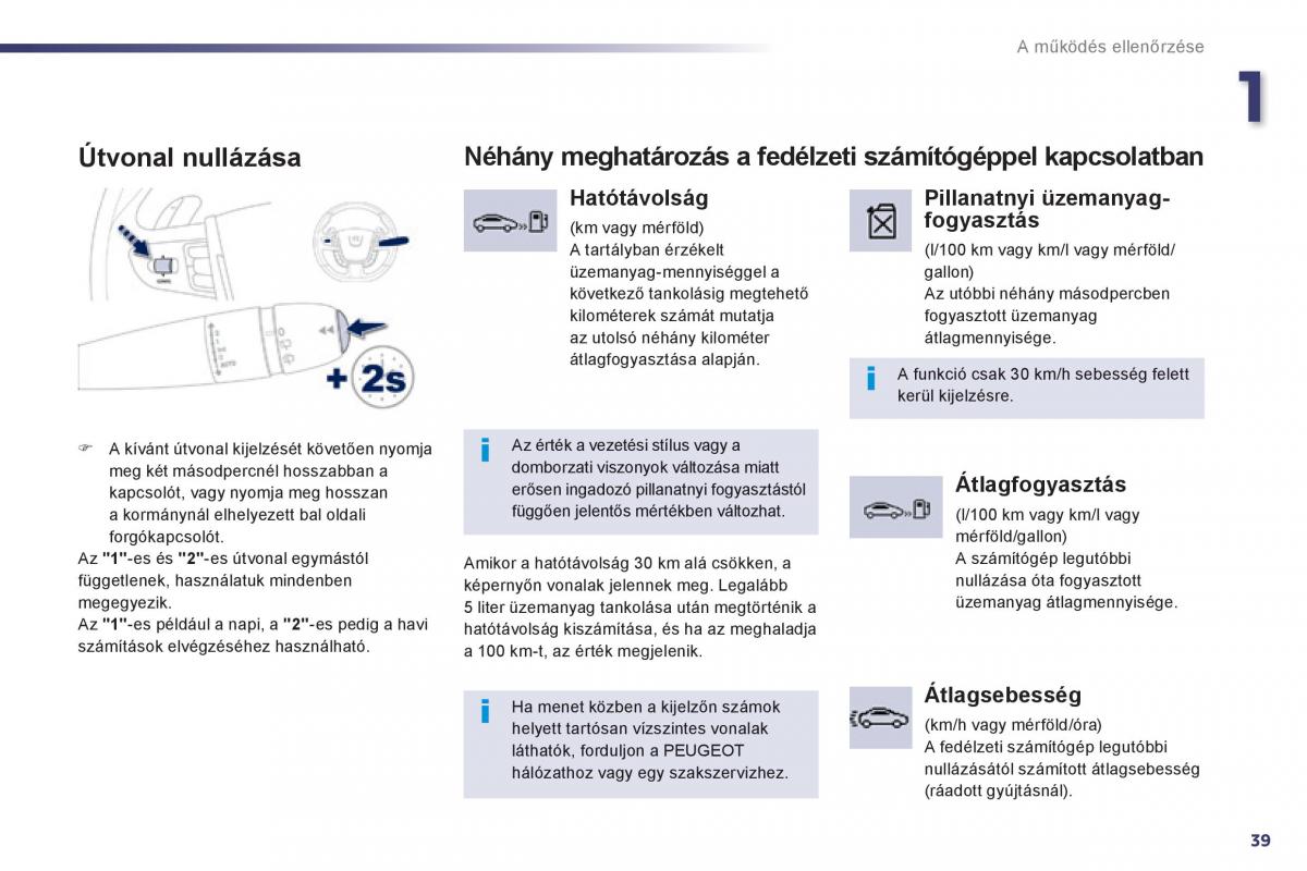 Peugeot 508 Kezelesi utmutato / page 41