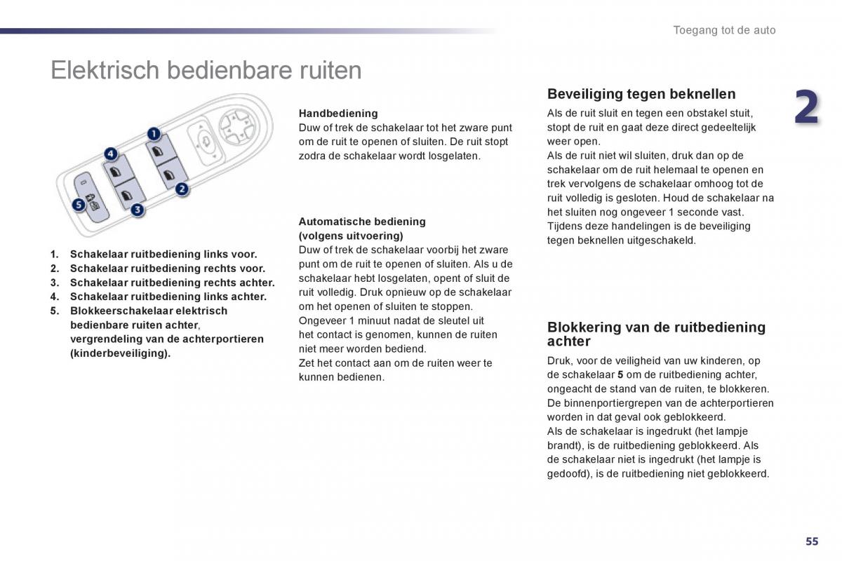 Peugeot 508 handleiding / page 57