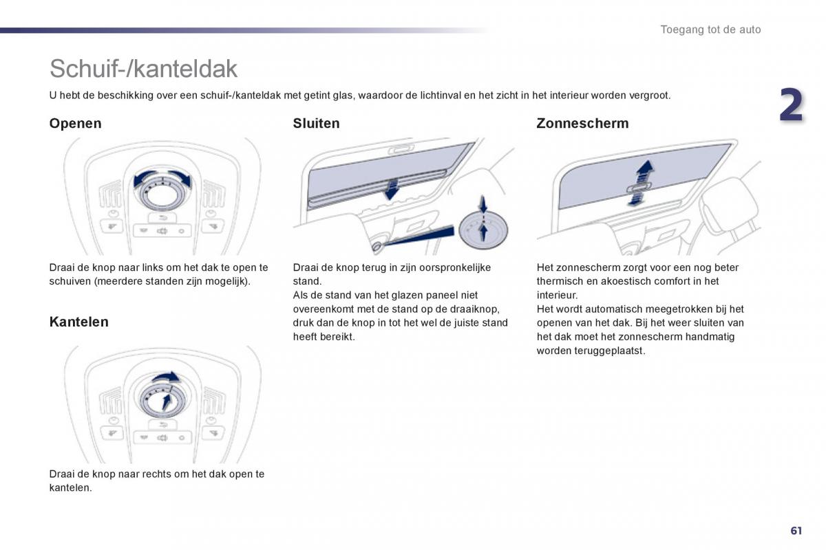 Peugeot 508 handleiding / page 63