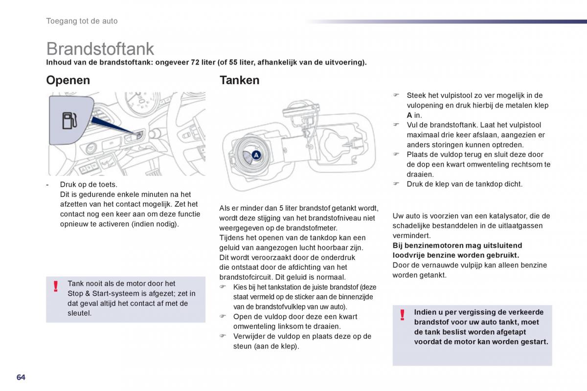 Peugeot 508 handleiding / page 66