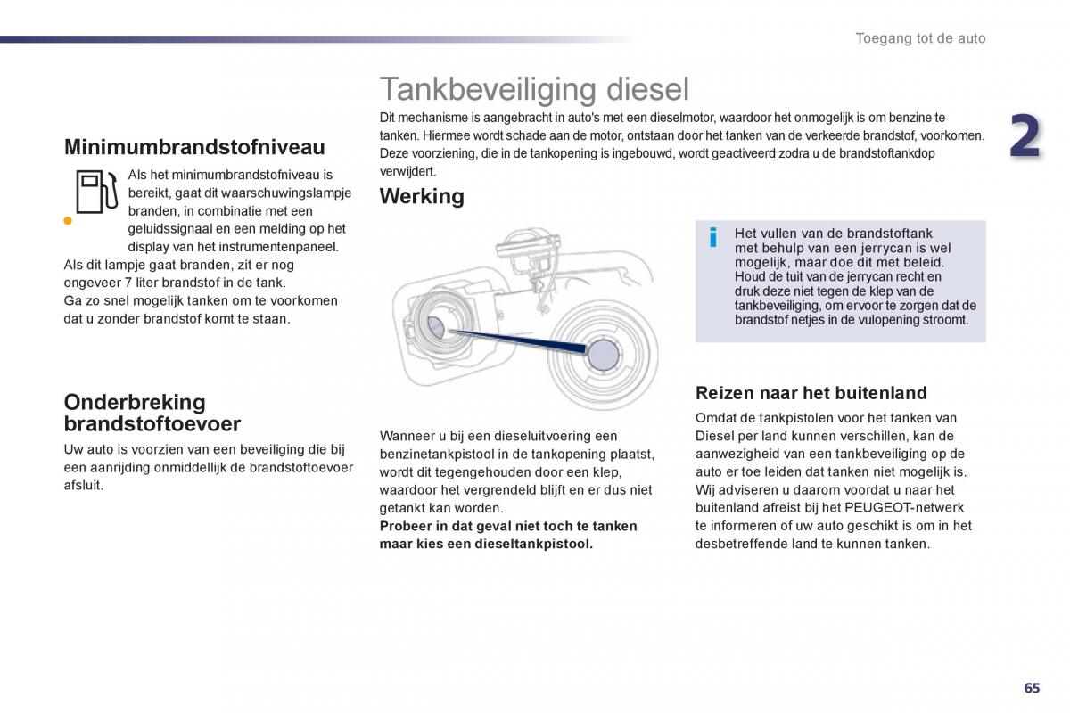 Peugeot 508 handleiding / page 67