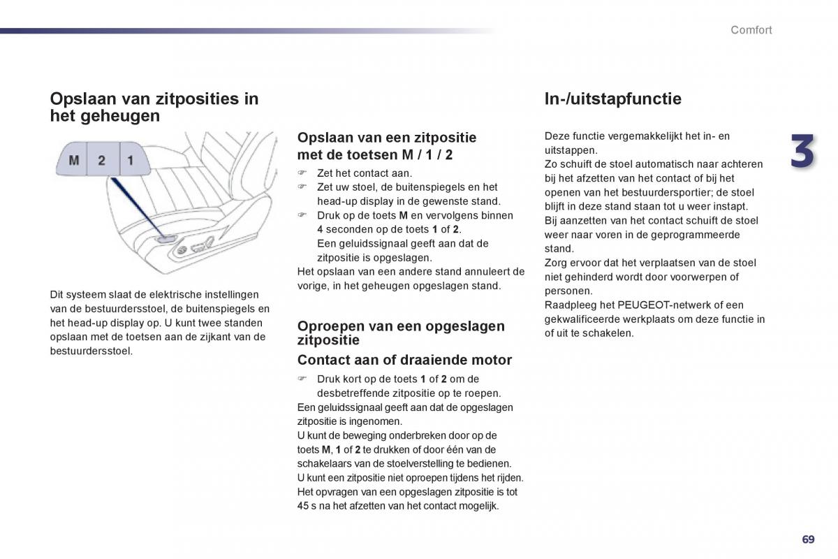 Peugeot 508 handleiding / page 71