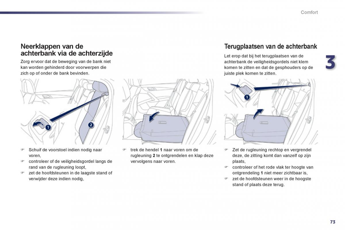 Peugeot 508 handleiding / page 75