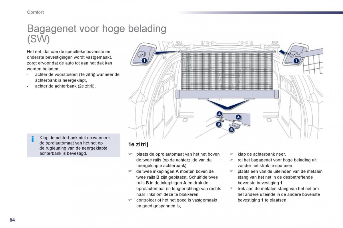 Peugeot 508 handleiding / page 86