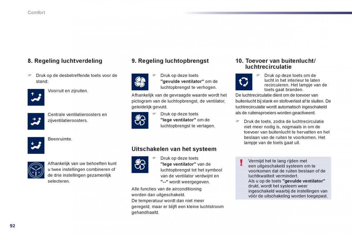 Peugeot 508 handleiding / page 94