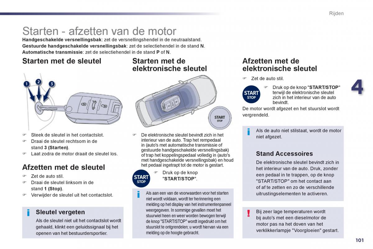 Peugeot 508 handleiding / page 103