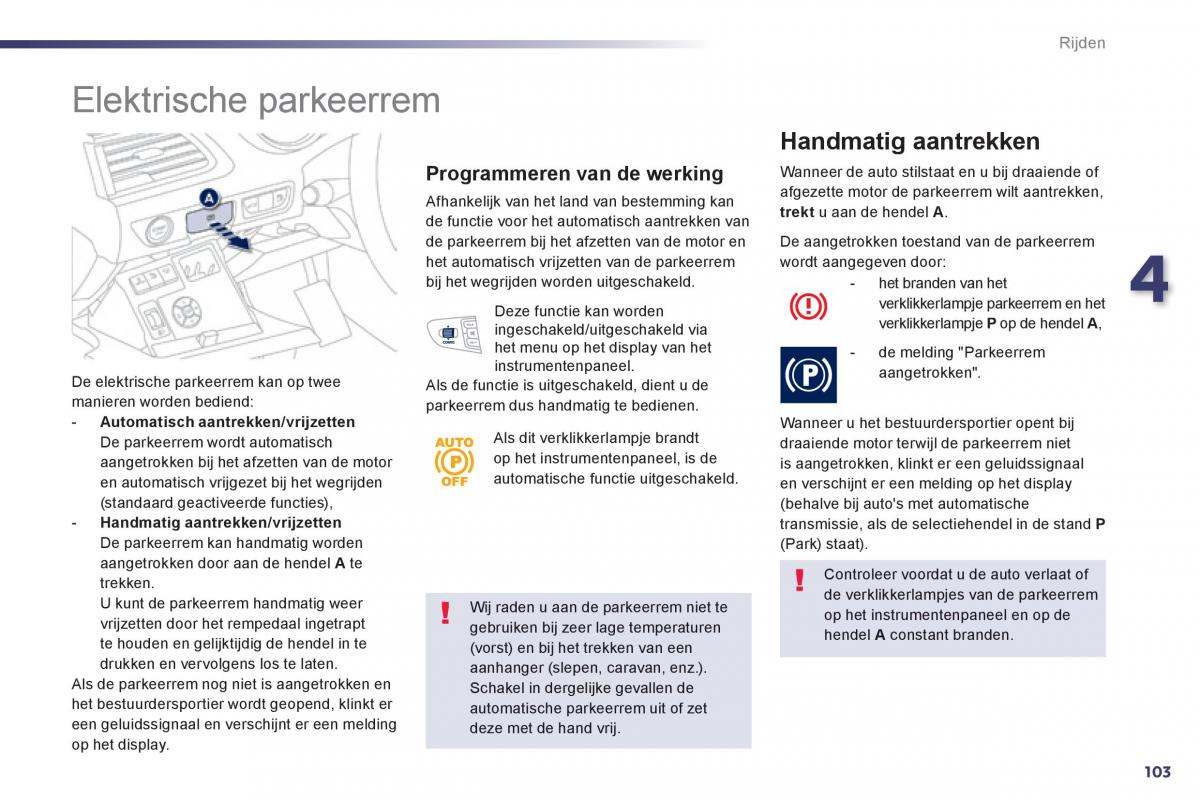 Peugeot 508 handleiding / page 105