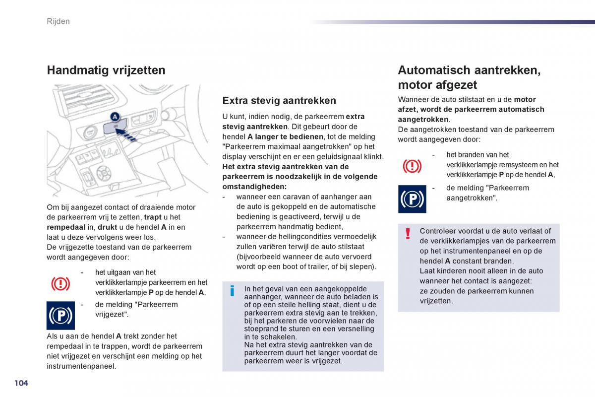 Peugeot 508 handleiding / page 106