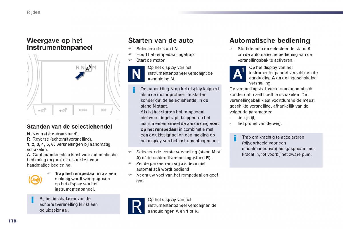 Peugeot 508 handleiding / page 120