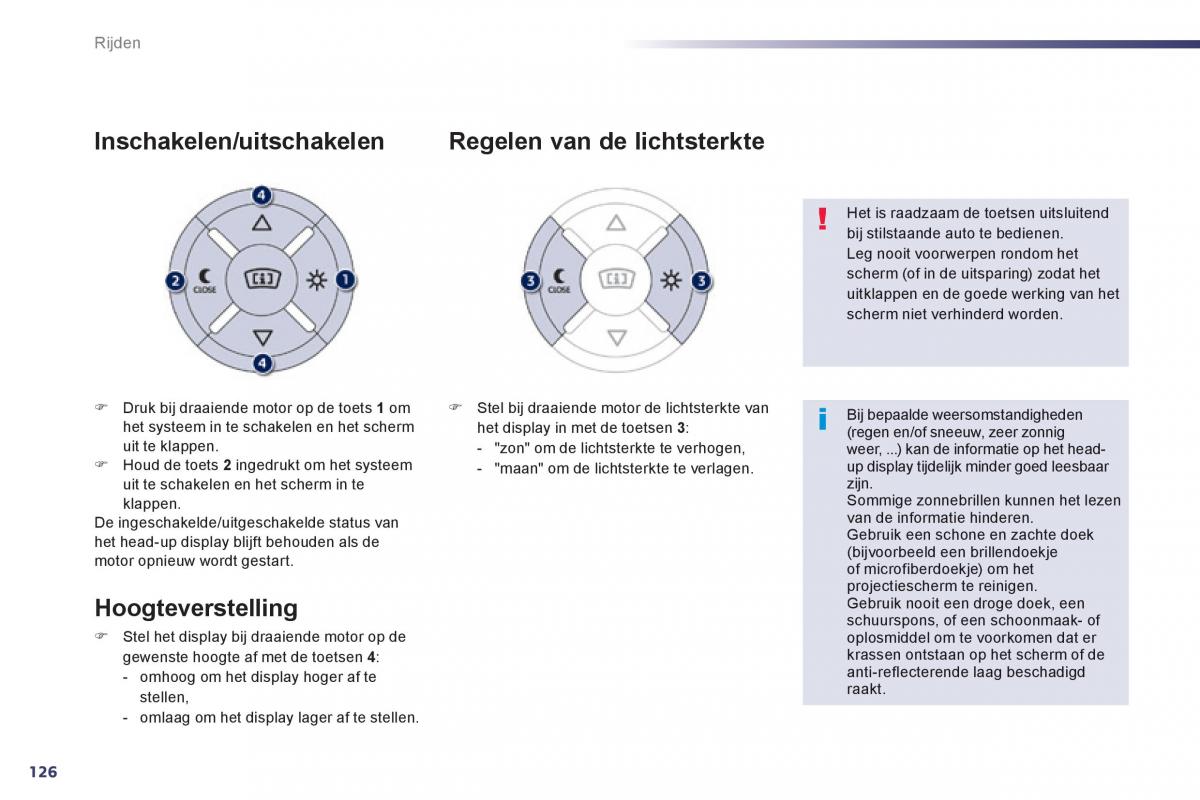 Peugeot 508 handleiding / page 128