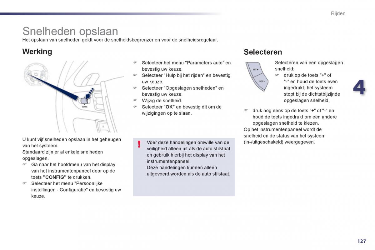 Peugeot 508 handleiding / page 129