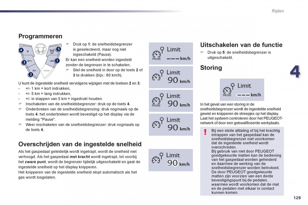 Peugeot 508 handleiding / page 131