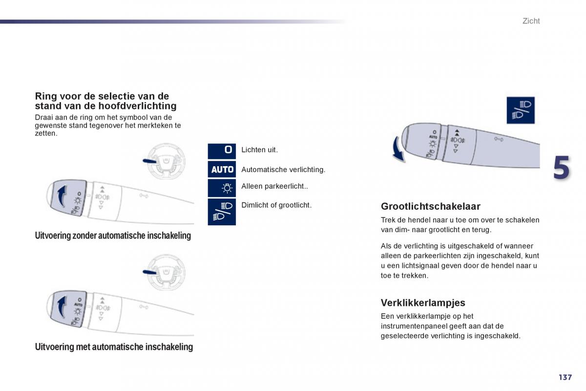 Peugeot 508 handleiding / page 139