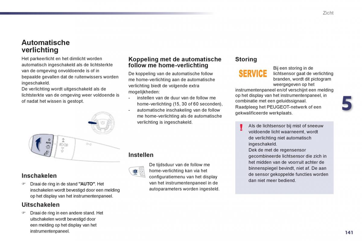 Peugeot 508 handleiding / page 143