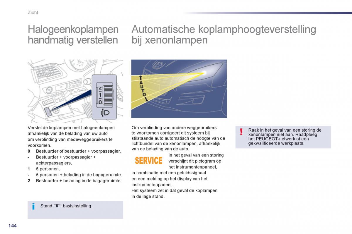 Peugeot 508 handleiding / page 146