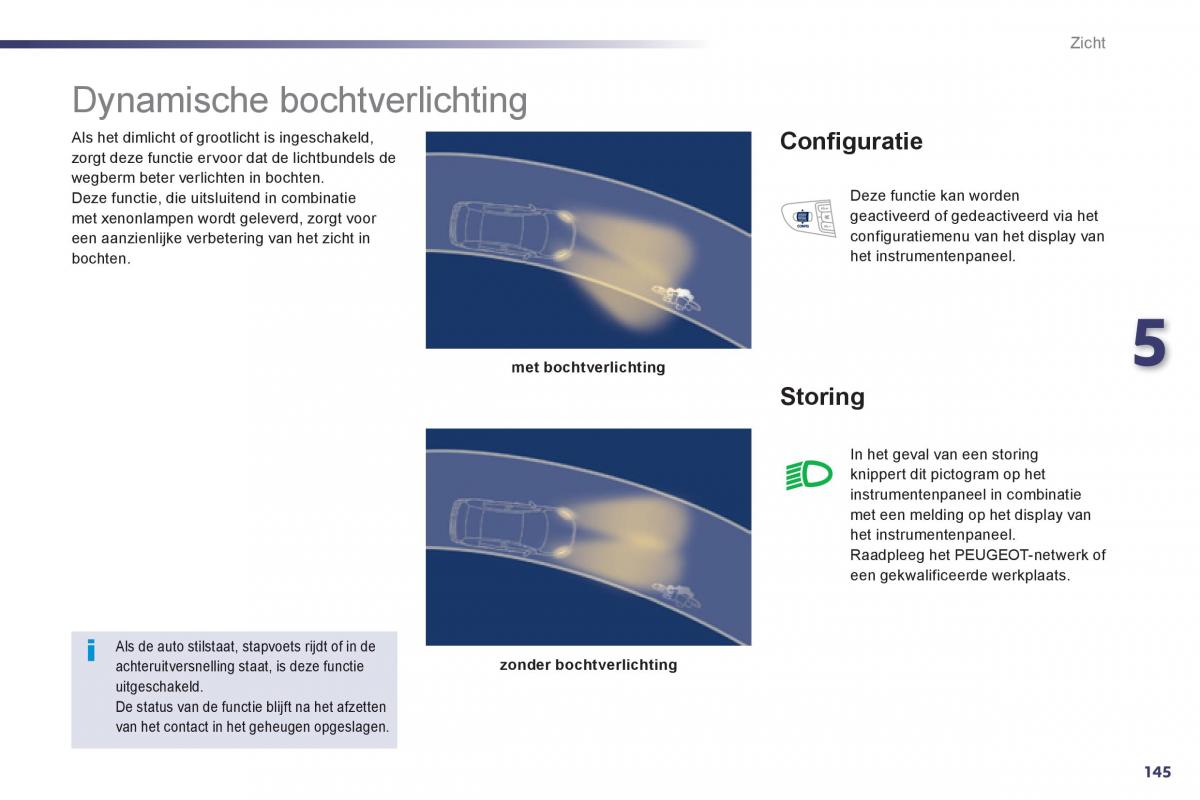 Peugeot 508 handleiding / page 147