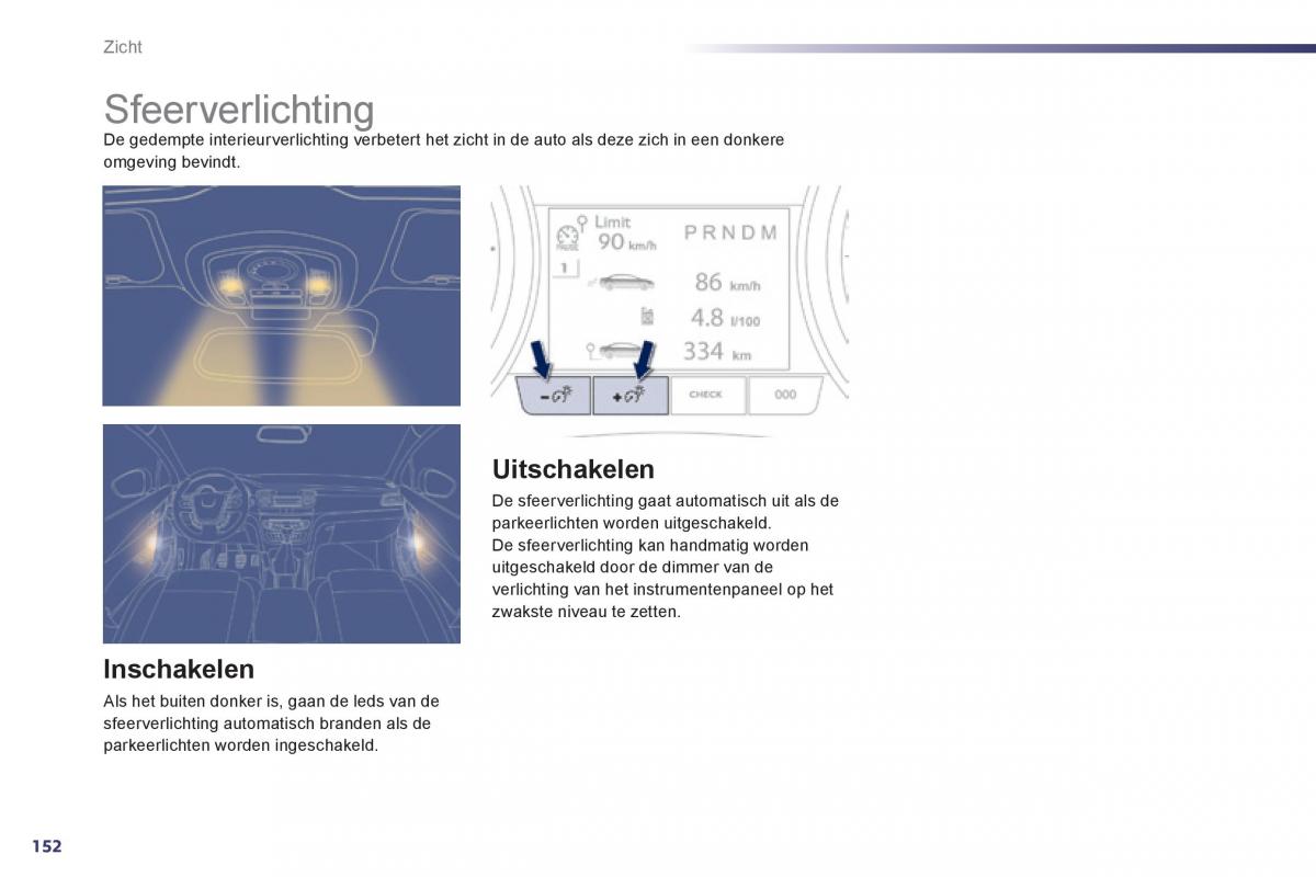 Peugeot 508 handleiding / page 154