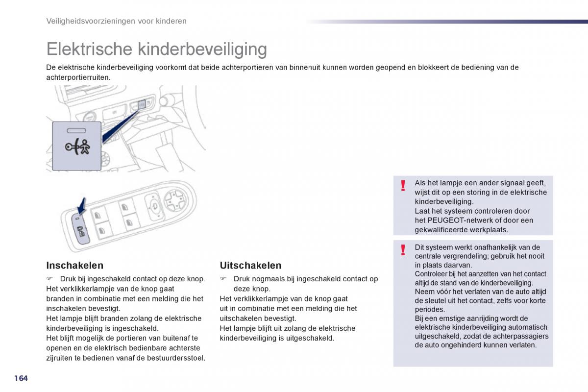 Peugeot 508 handleiding / page 166