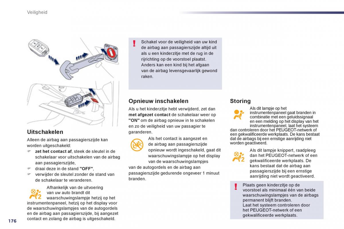 Peugeot 508 handleiding / page 178