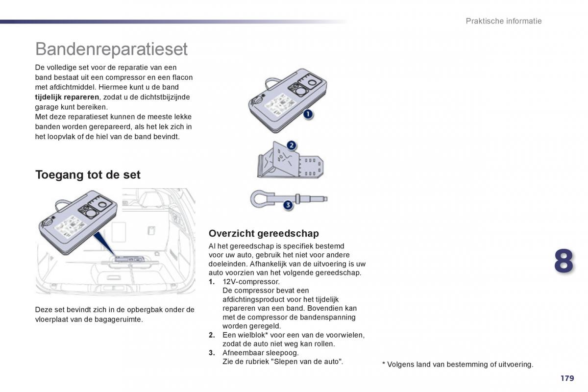 Peugeot 508 handleiding / page 181