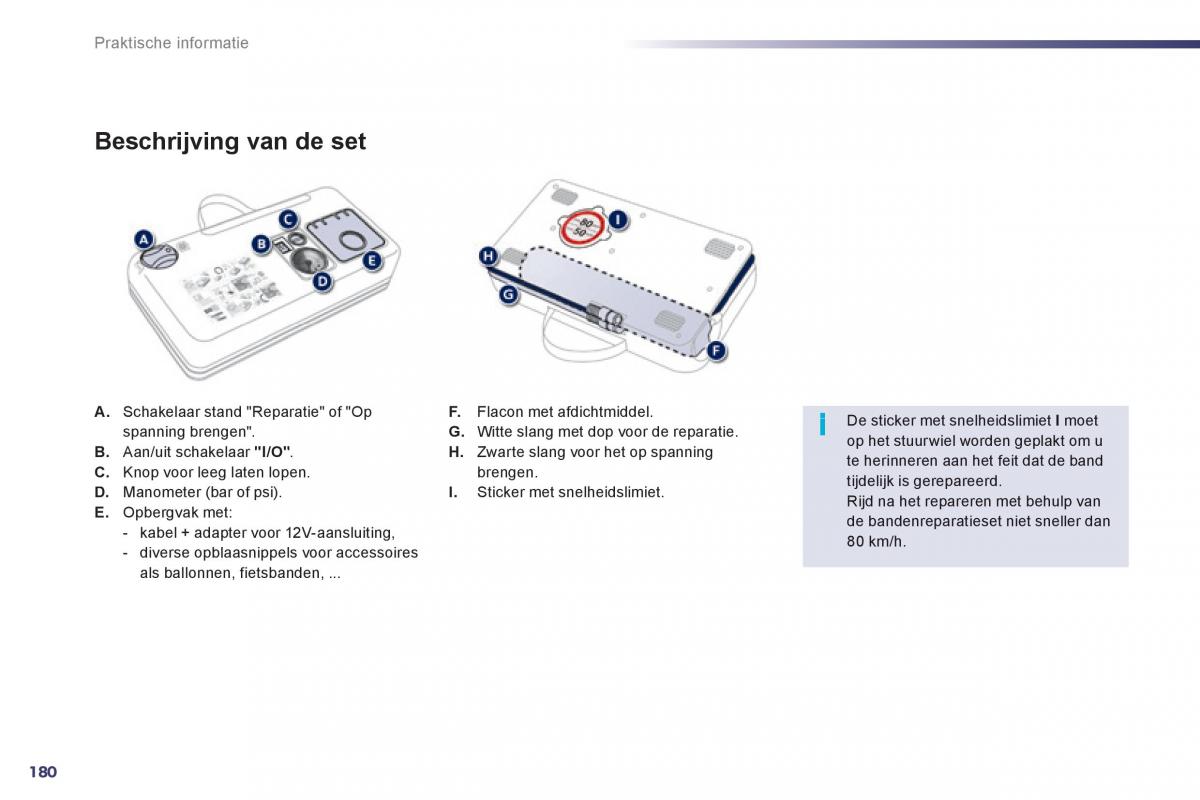 Peugeot 508 handleiding / page 182