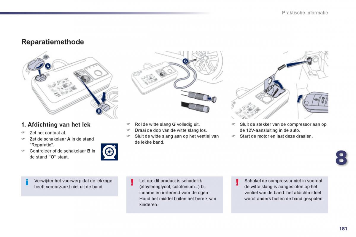 Peugeot 508 handleiding / page 183