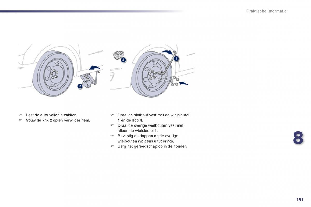 Peugeot 508 handleiding / page 193