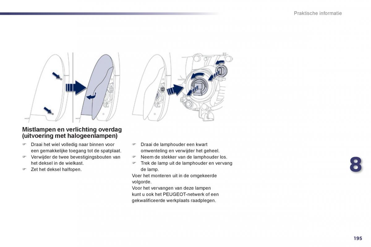 Peugeot 508 handleiding / page 197