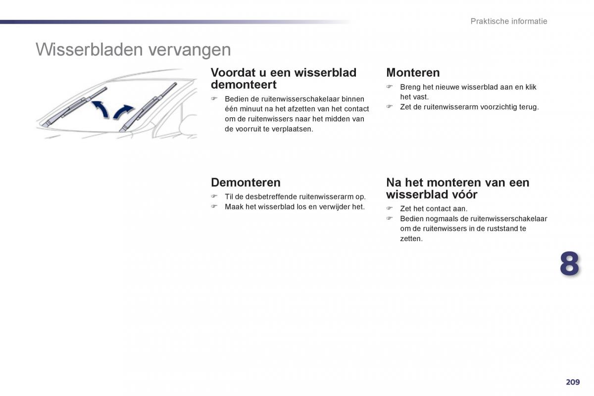 Peugeot 508 handleiding / page 211