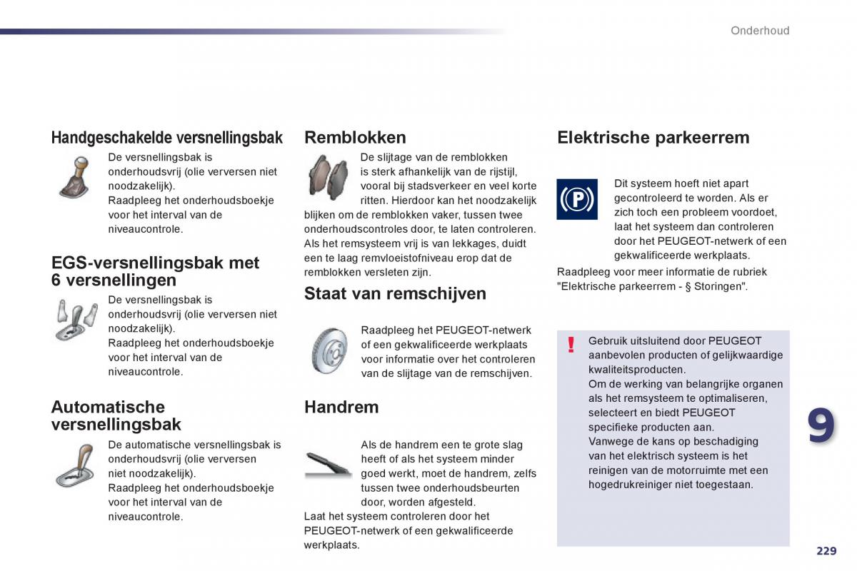 Peugeot 508 handleiding / page 231