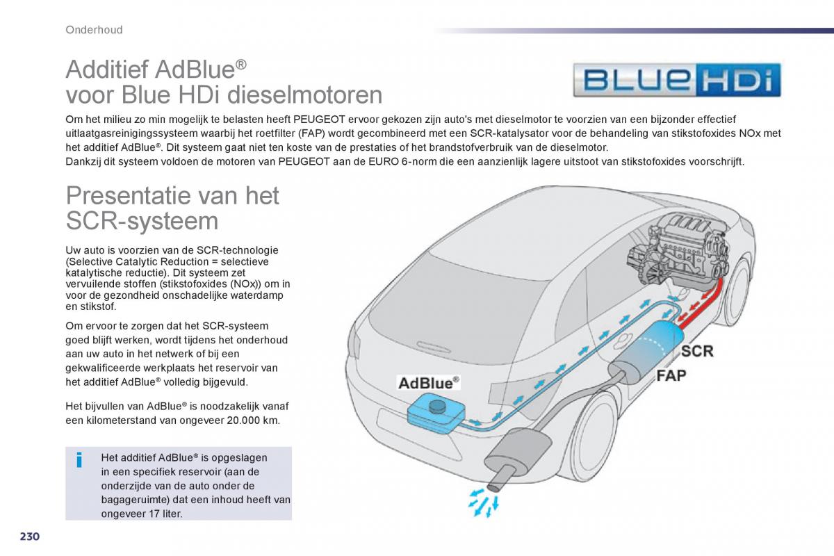 Peugeot 508 handleiding / page 232