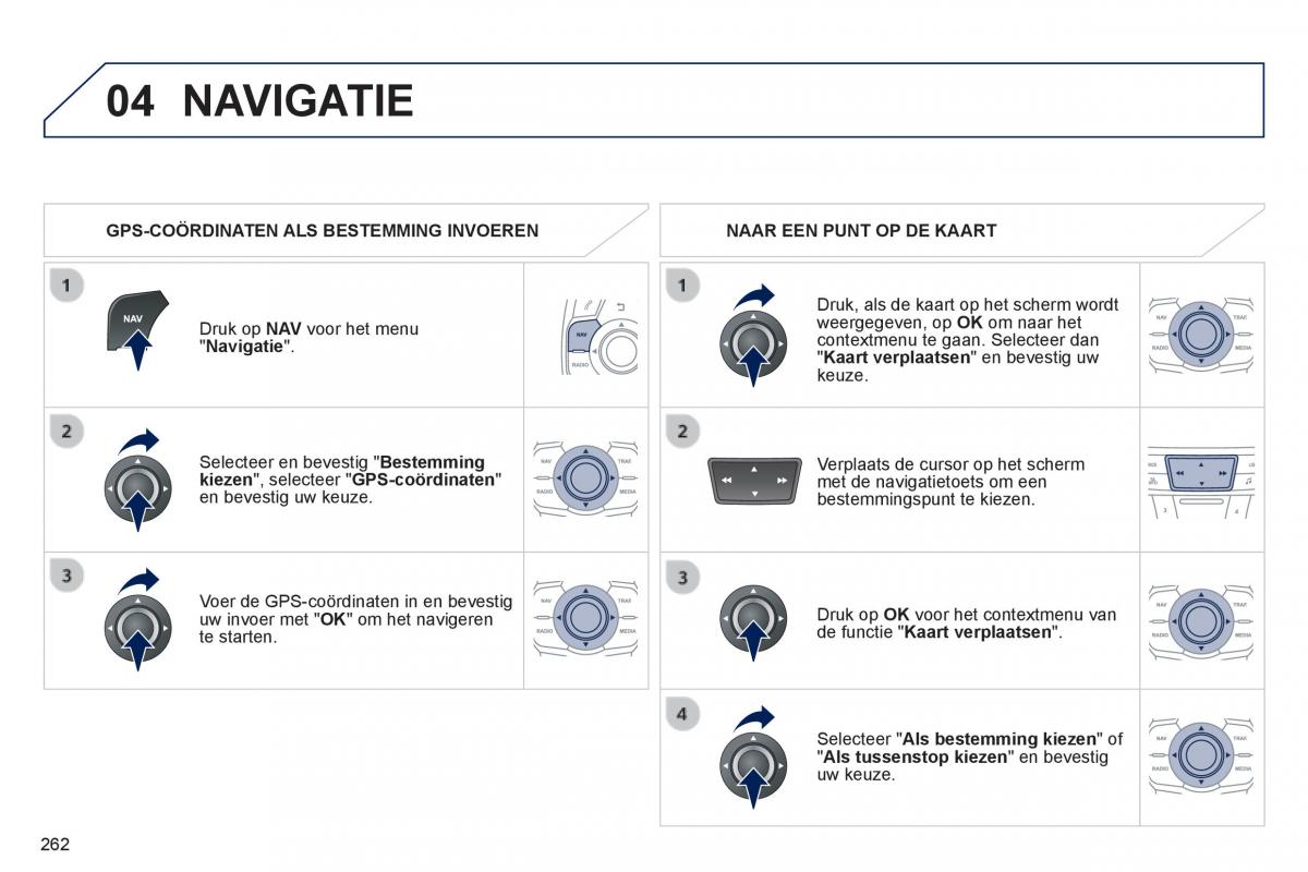 Peugeot 508 handleiding / page 264