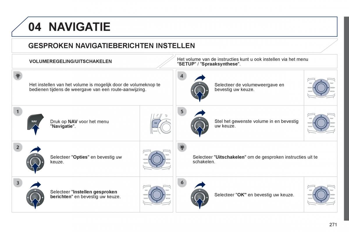 Peugeot 508 handleiding / page 273