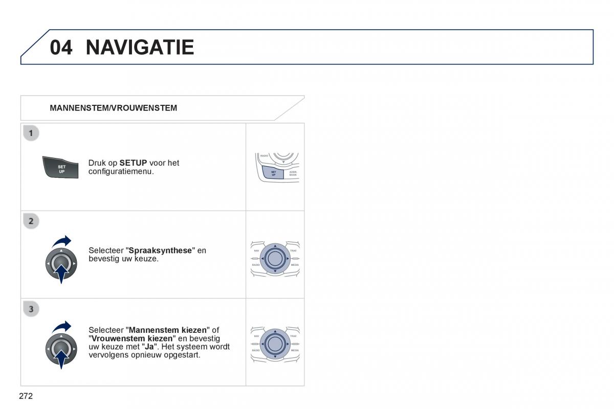 Peugeot 508 handleiding / page 274