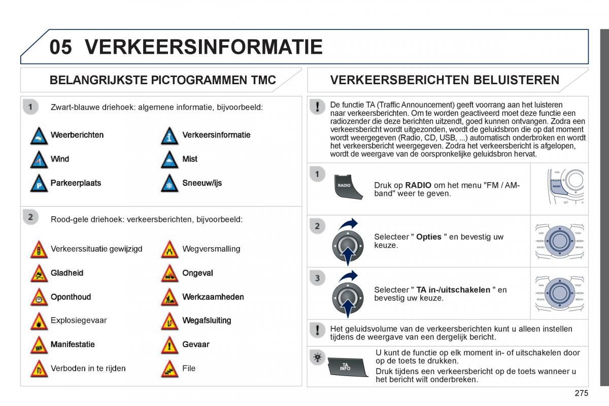 Peugeot 508 handleiding / page 277