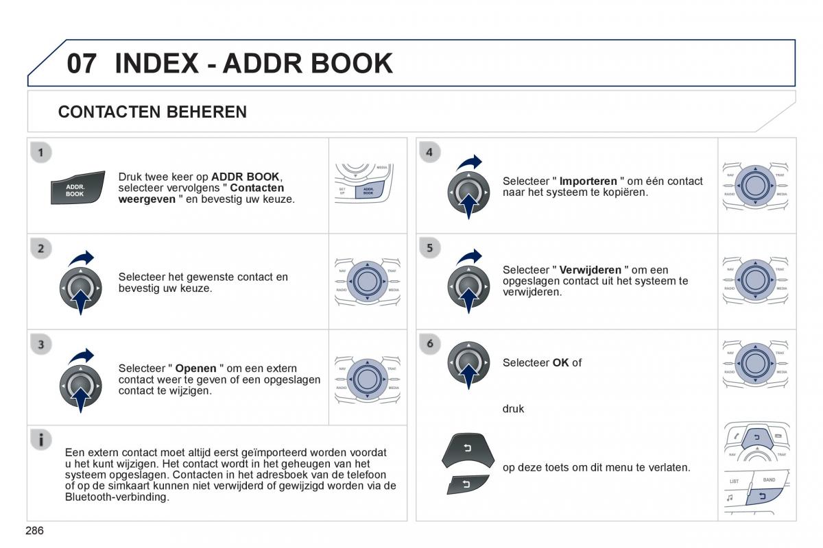 Peugeot 508 handleiding / page 288