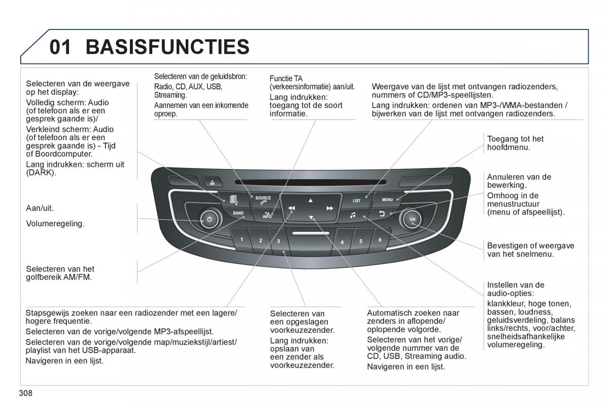 Peugeot 508 handleiding / page 310